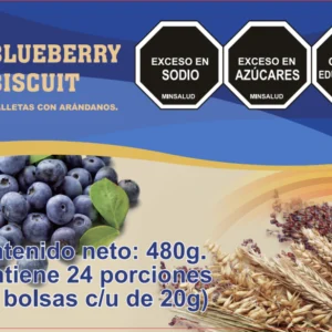 Galletas de Arándanos con Semillas de Ajonjolí y Linaza